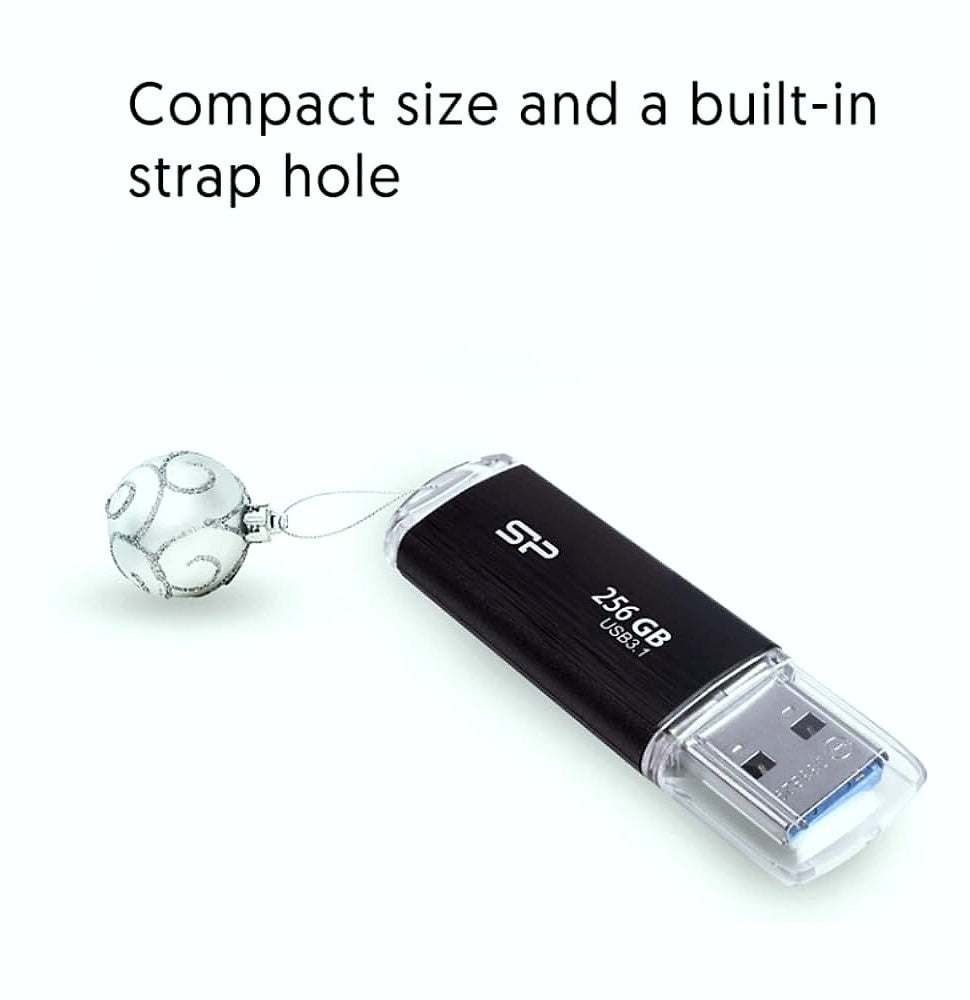 Silicon Power Blaze B02 128GB USB 3.0 Flash Drive Black