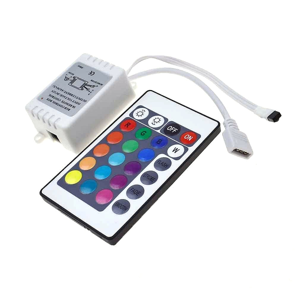 Reland Sun 24 Button LED RGB Dimmer Controller 12V