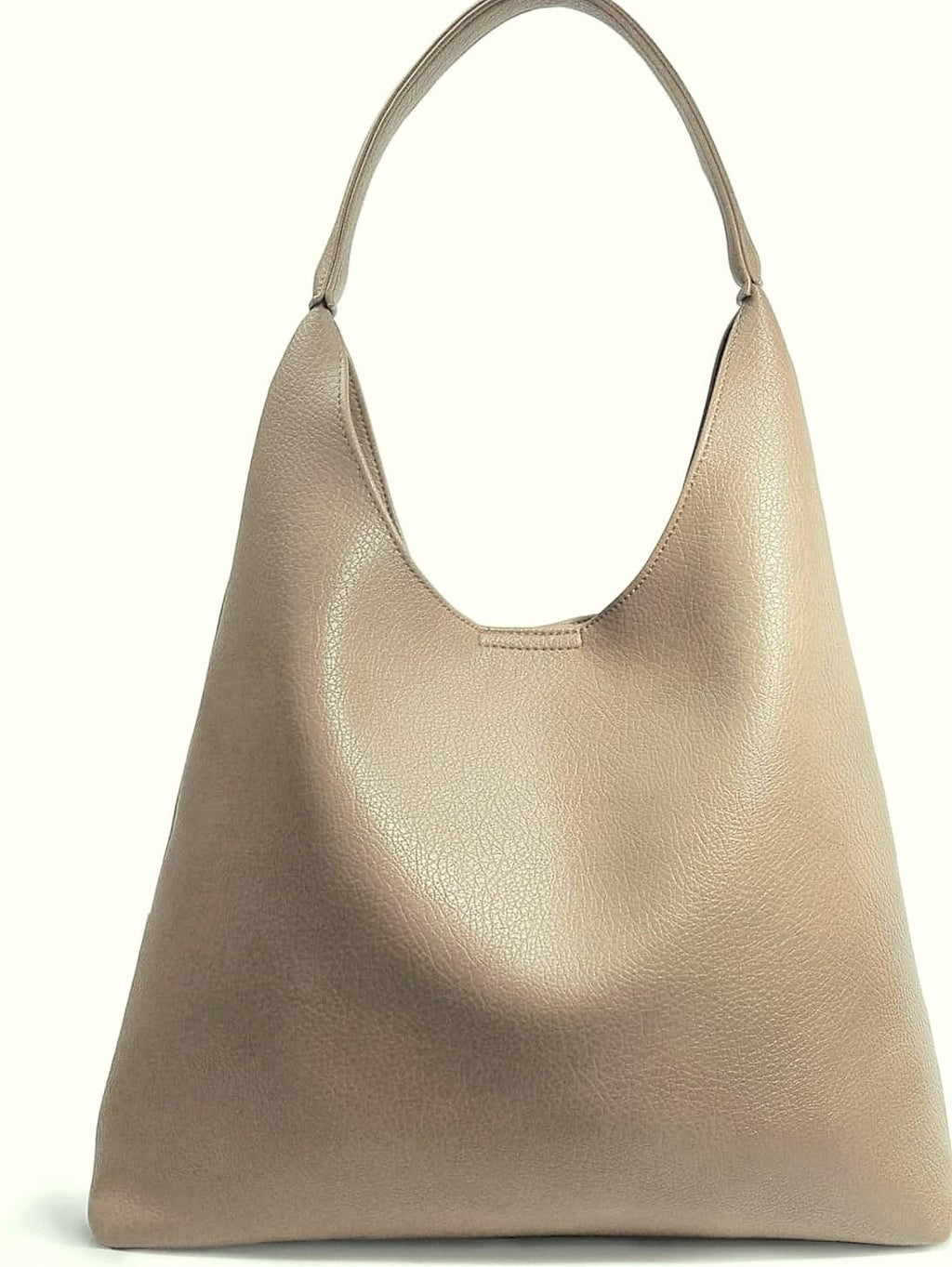 HOXIS Hobo Bag Women Soft Vegan Leather Shoulder Handbag