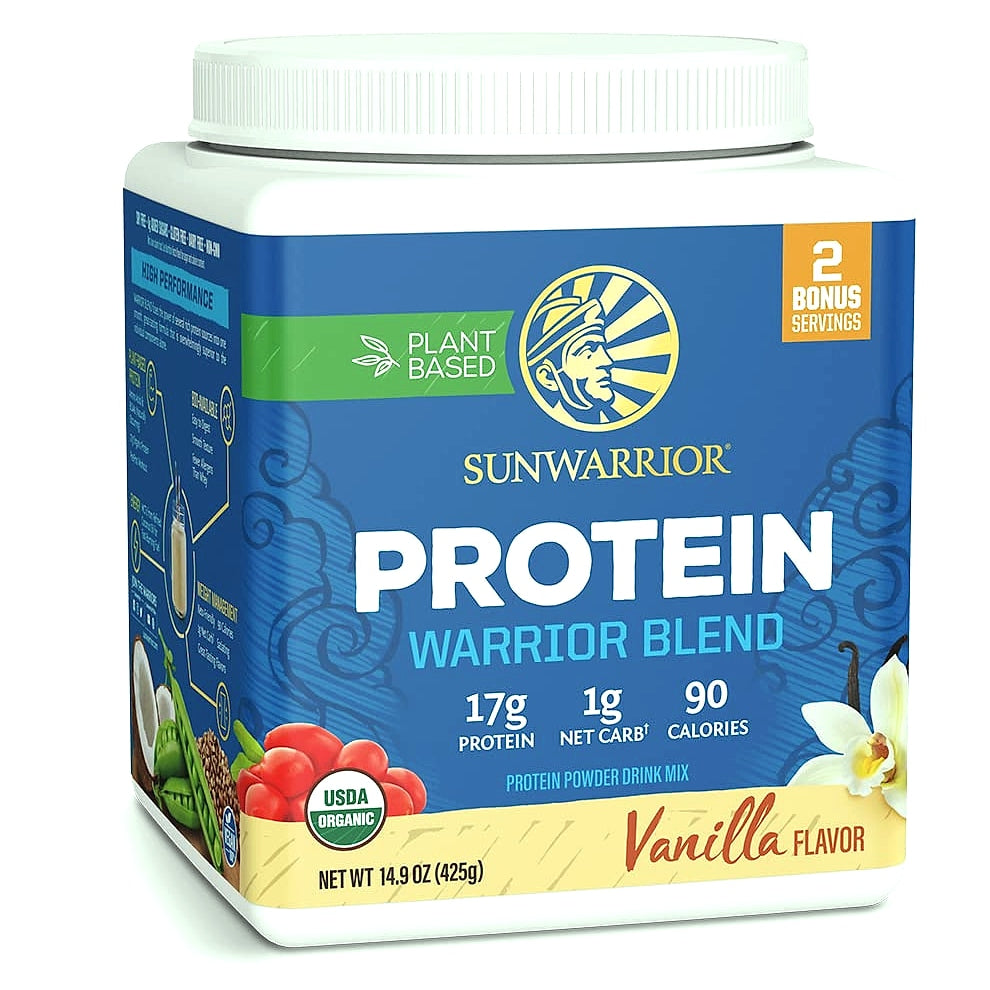 Sunwarrior Warrior Blend Vanilla Plant Protein Powder