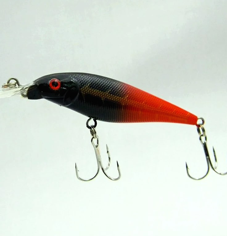 10 Piece Fishing Lure Set with Bell, 11cm Wobbler Baits
