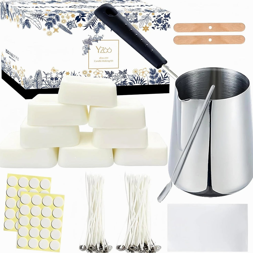 Candle Making Kit for Adults and Beginners, Candle Making Supplies Include Soy Wax