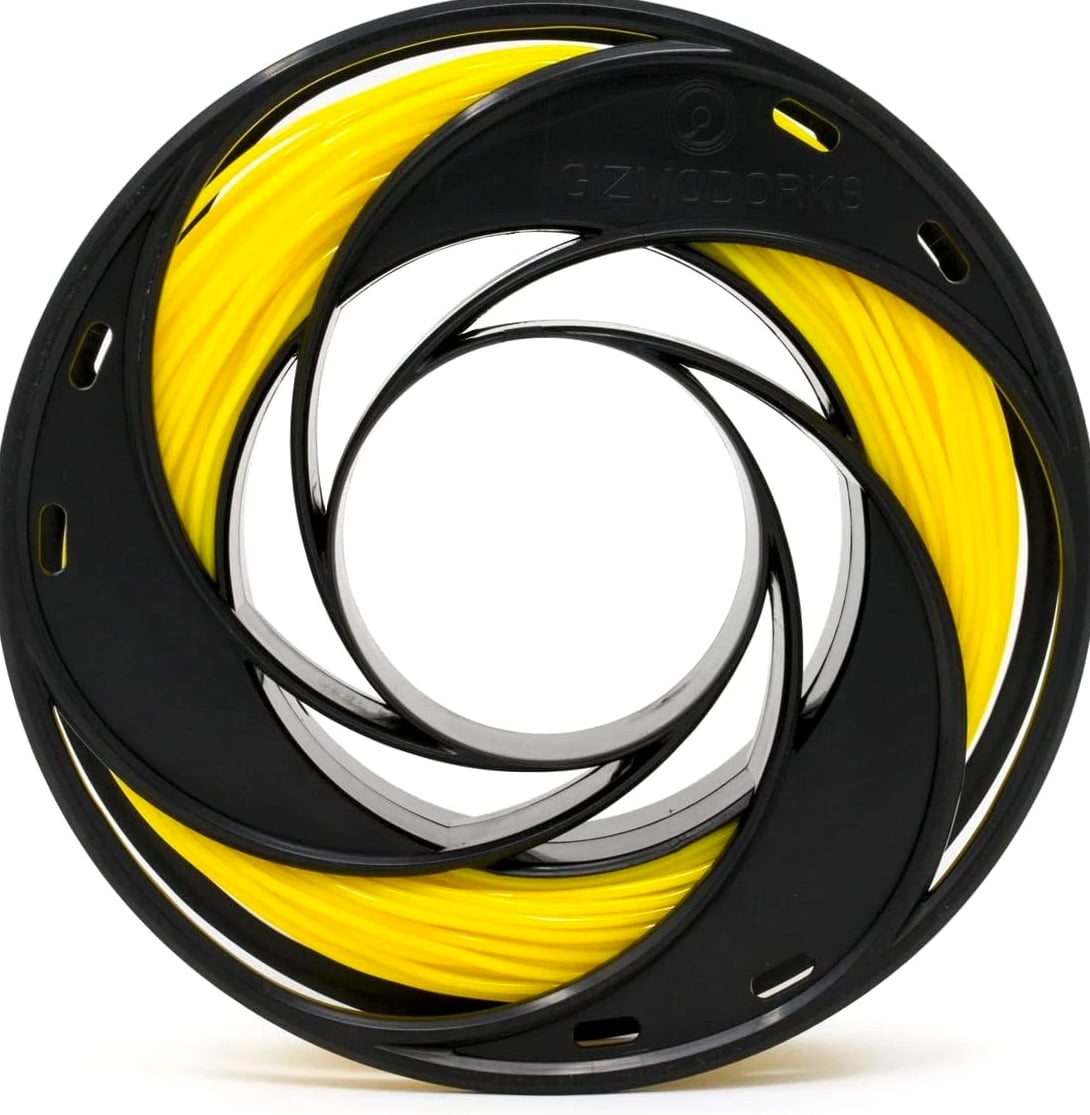 Flexible TPU 3D Printer Filament 1.75mm, 200g Yellow - High Elasticity