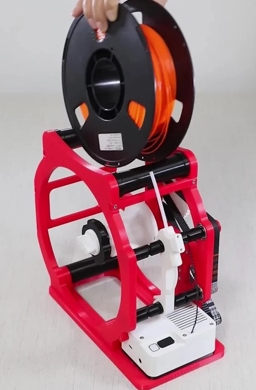 3D Industrial Filament Respooler, Electric 3D Printer Winder Machine 1KG Capacity