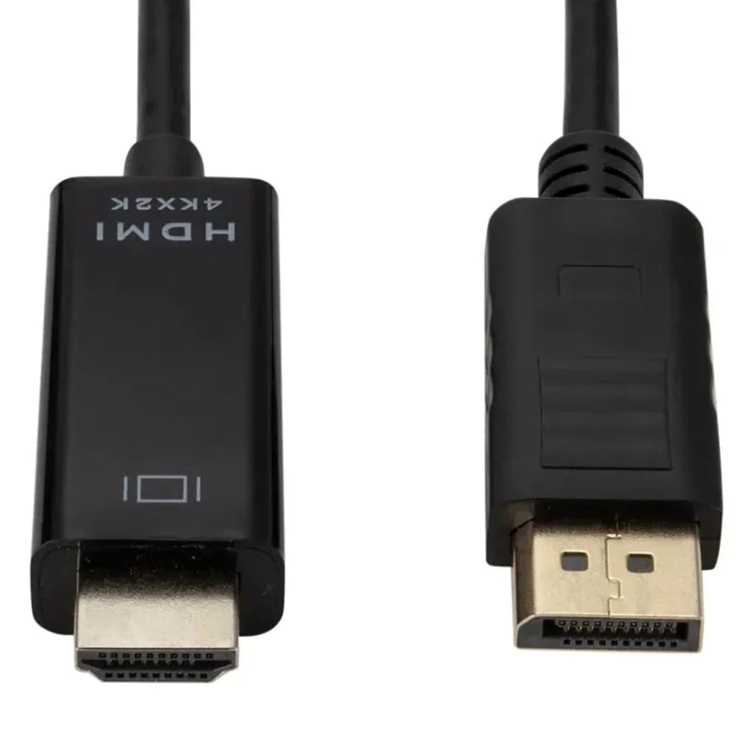 LOT Display Port to HDMI Cable DP Adapter Converter Audio Video PC HDTV 1080P