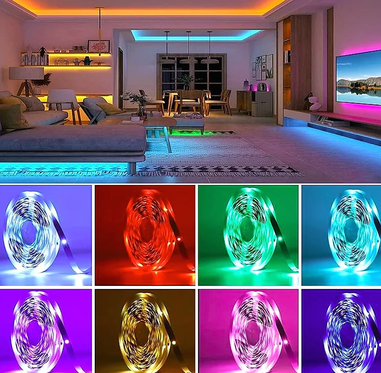 GBKOF RGB LED Strip Lights 5M 10M 20M 30M App Control