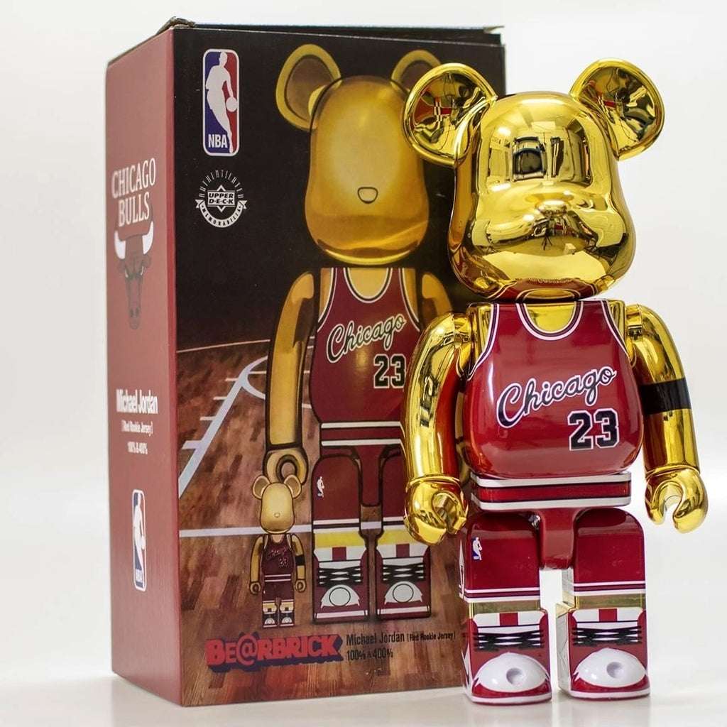 400%Bearbrick Michael Jordan Chicago 23jersey Action Figure Deco Art Collect Toy