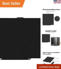 Build Plate PEI for 3D Printer Textured Double Sided Heated Steel Sheet