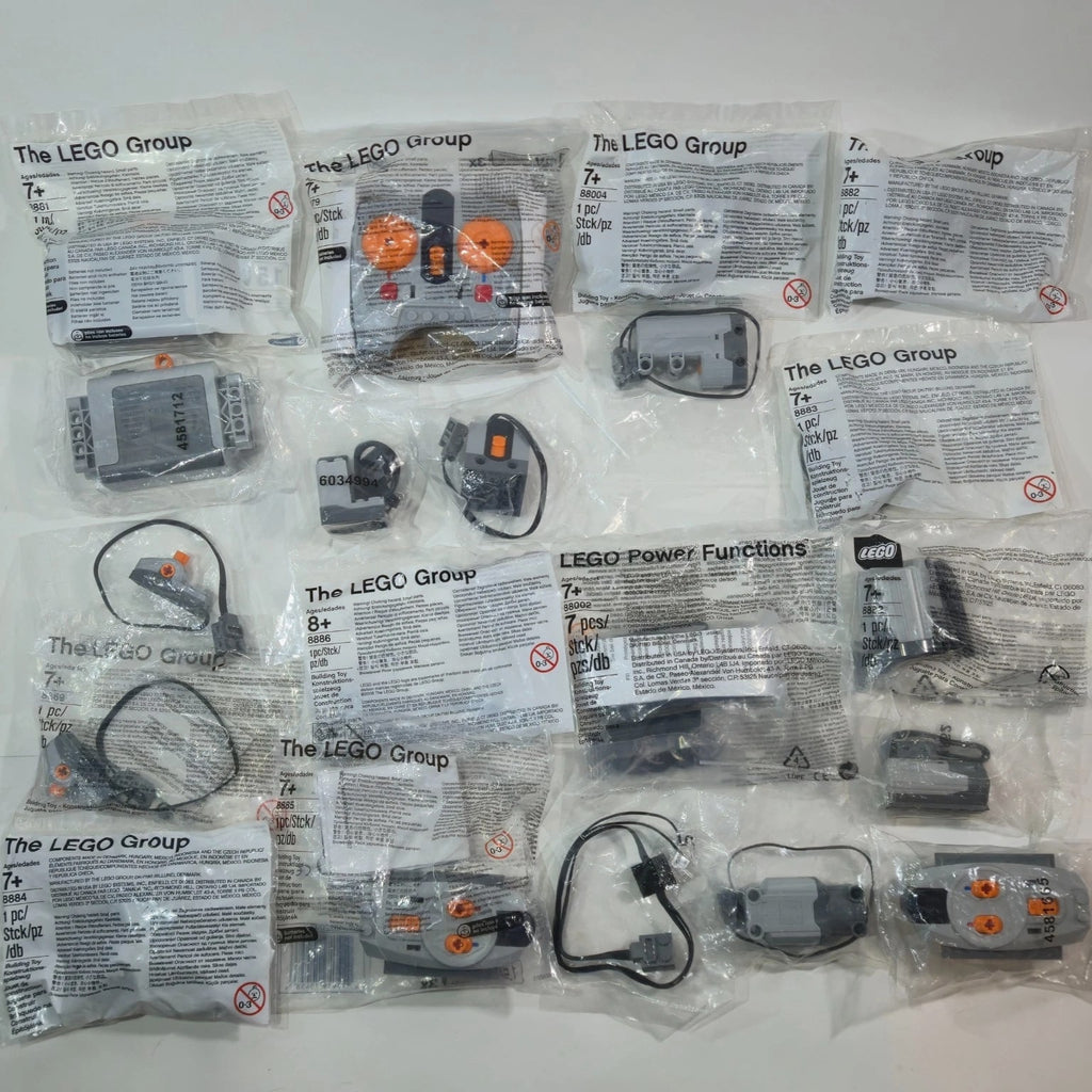 Genuine LEGO Technic Power Functions Motors, Remotes, Receivers, Box U-Pick NEW!