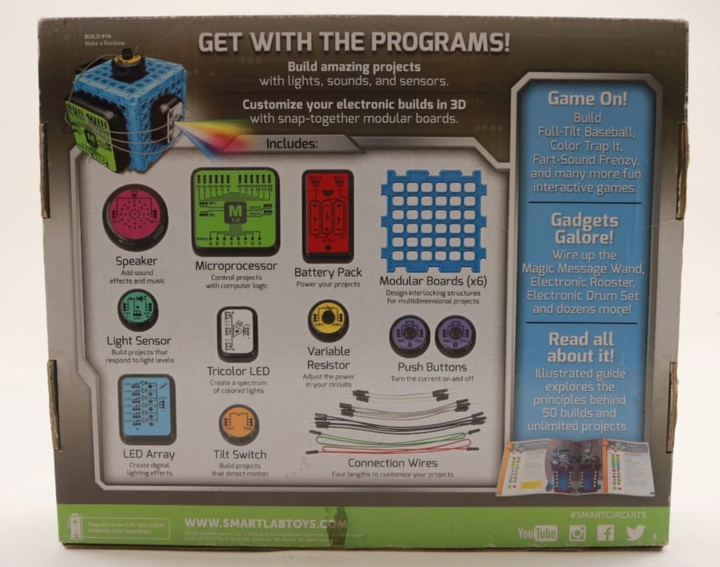 SmartLab Toys Smart Circuits Games & Gadgets Electronics Lab