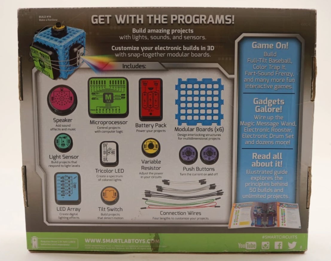 SmartLab Toys Smart Circuits Games & Gadgets Electronics Lab