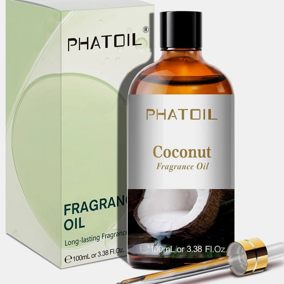 100ML Coconut Fragrance Oil for Soaps and Candles Making, Humidifiers, Diffusers