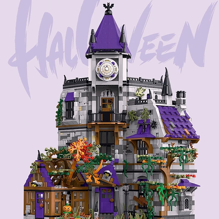 Barweer 4190pc Mystery Mansion Modular Building Block Set