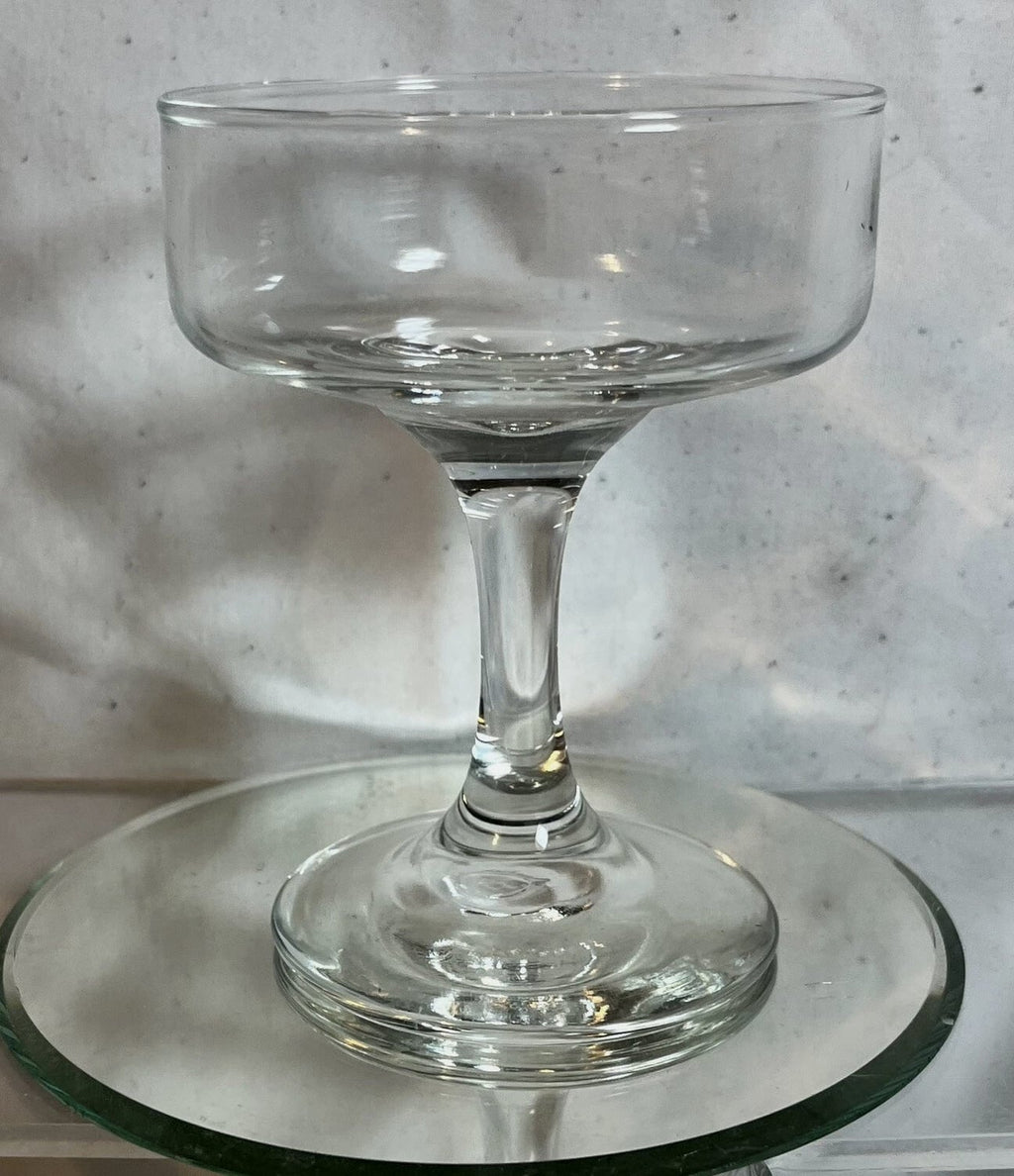 Vintage Libbey 5 1/2 Ounce Champagne Glasses - Set of 4 Wine Glasses