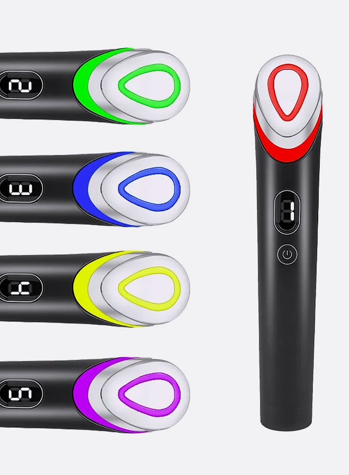 Dr. Realpen Booster Pro LED Eye Beauty Wand with 7 Color Light Therapy