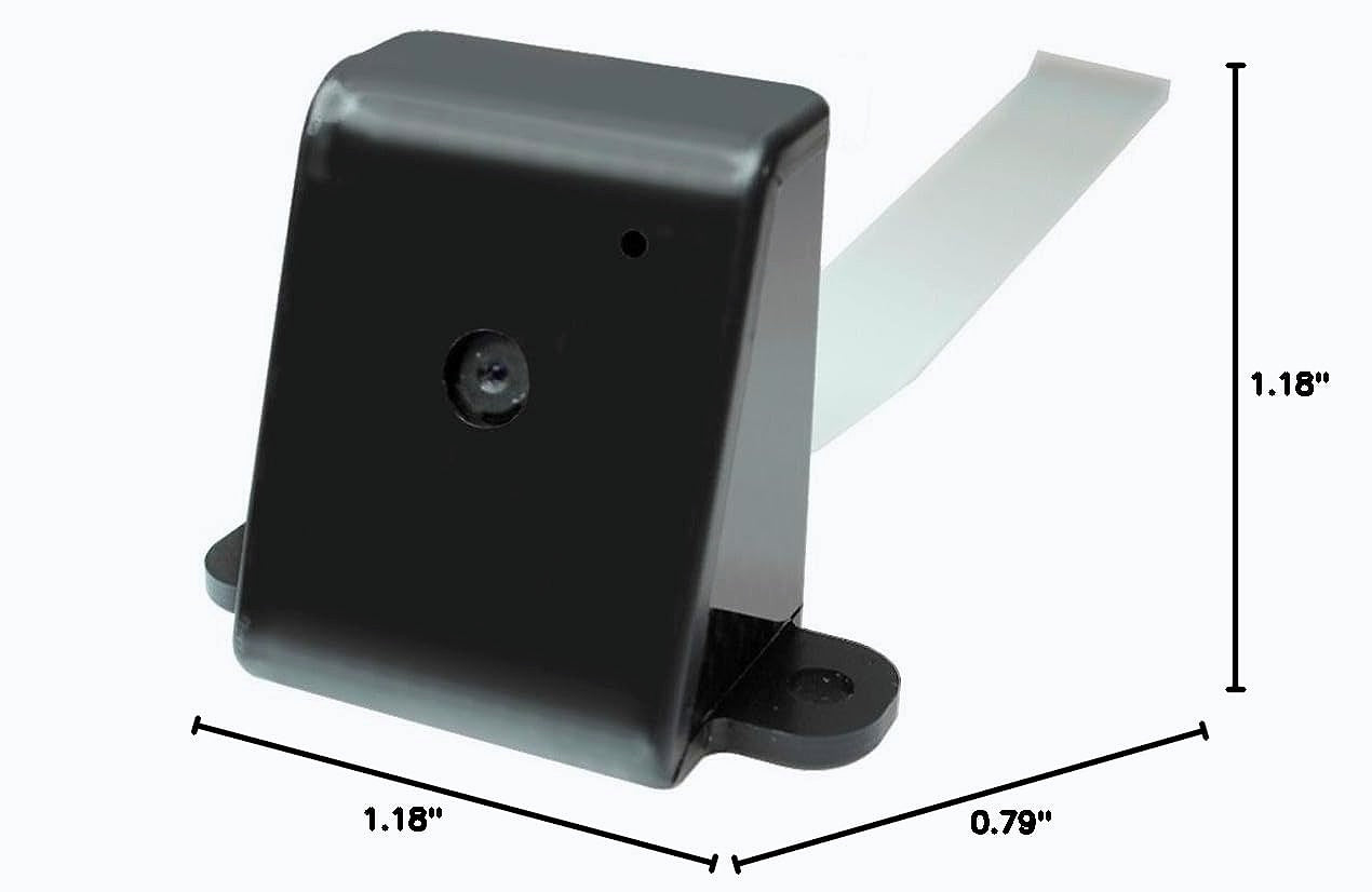 Raspberry Pi Camera Case Black, No-Tool Clip Housing