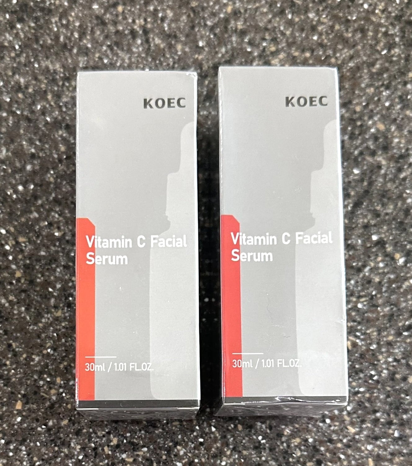 2 x KOEC Vitamin C Facial Serum, 30ml / 1.01oz Each - New Sealed Exp 10/29