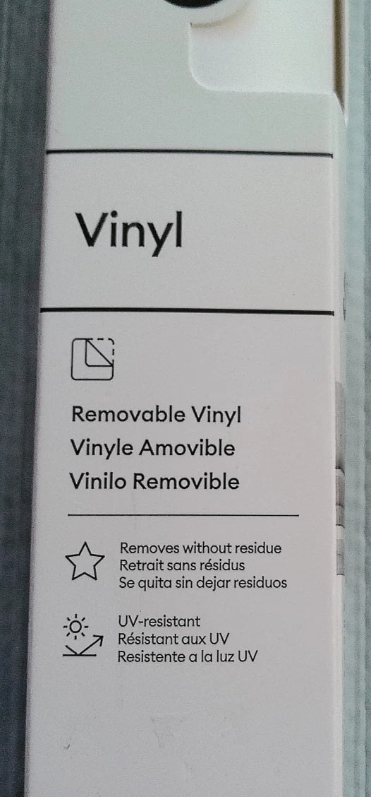 LOT of 5 Cricut White Vinyl Sheets and 3 Iron On Transfer Sheets