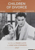 Children of Divorce 1927 Classic Silent Drama Starring Clara Bow  on DVD