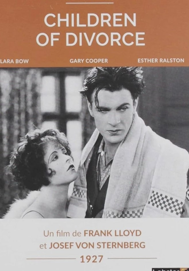Children of Divorce 1927 Classic Silent Drama Starring Clara Bow  on DVD