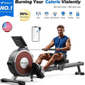 MERACH Q1S Magnetic Rowing Machine 16 Levels of Quiet Resistance Dual Slide Rail