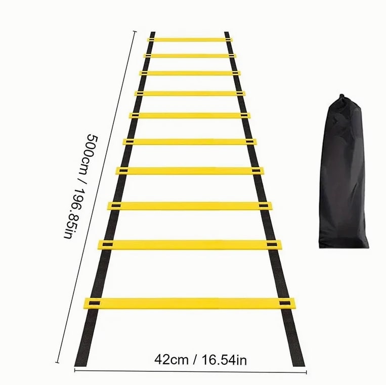 3m/5m  Agility Ladder Speed Training Equipment Nylon Straps for Sports & Fitness