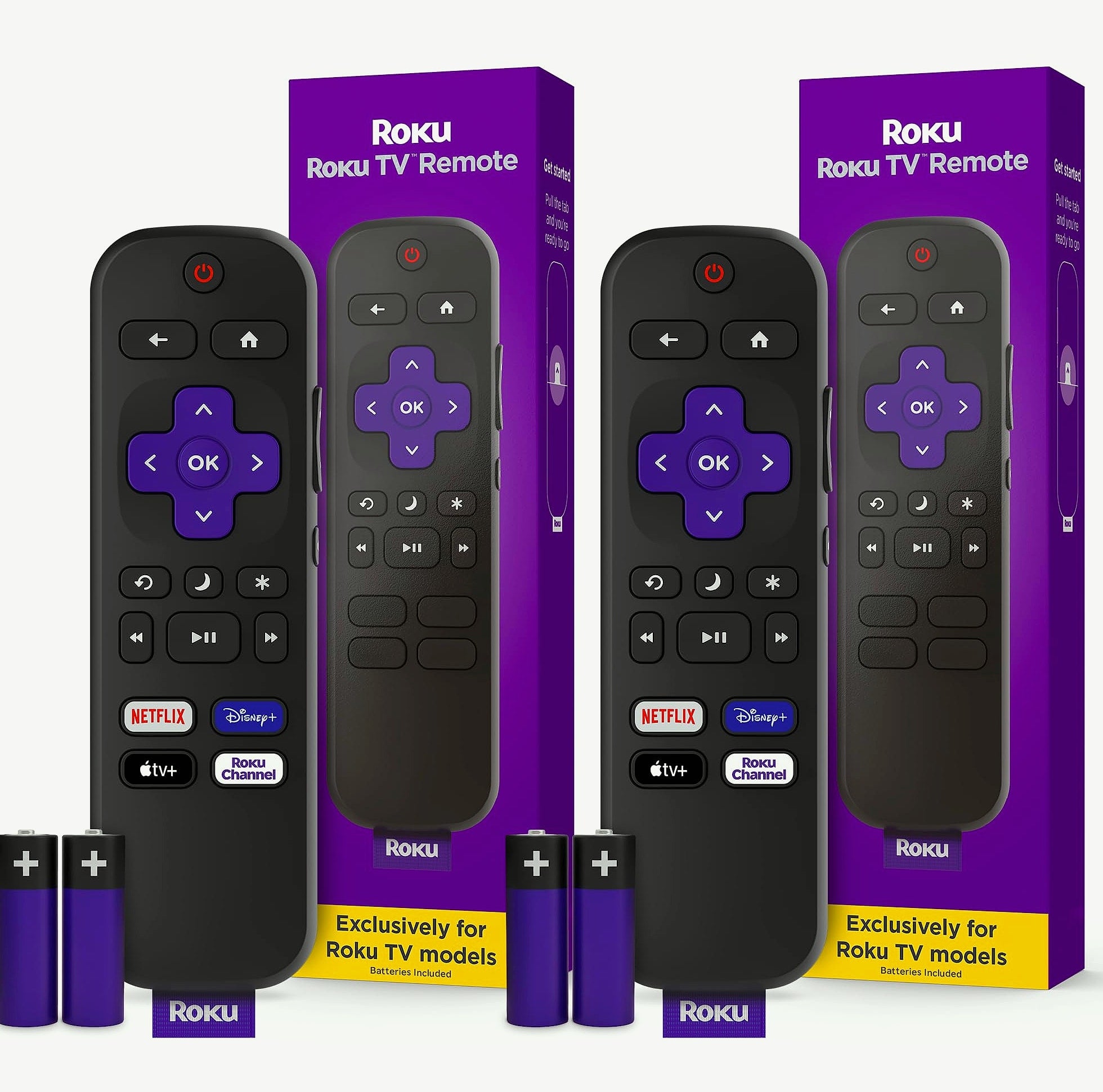 Roku TV Remote Control Official Replacement