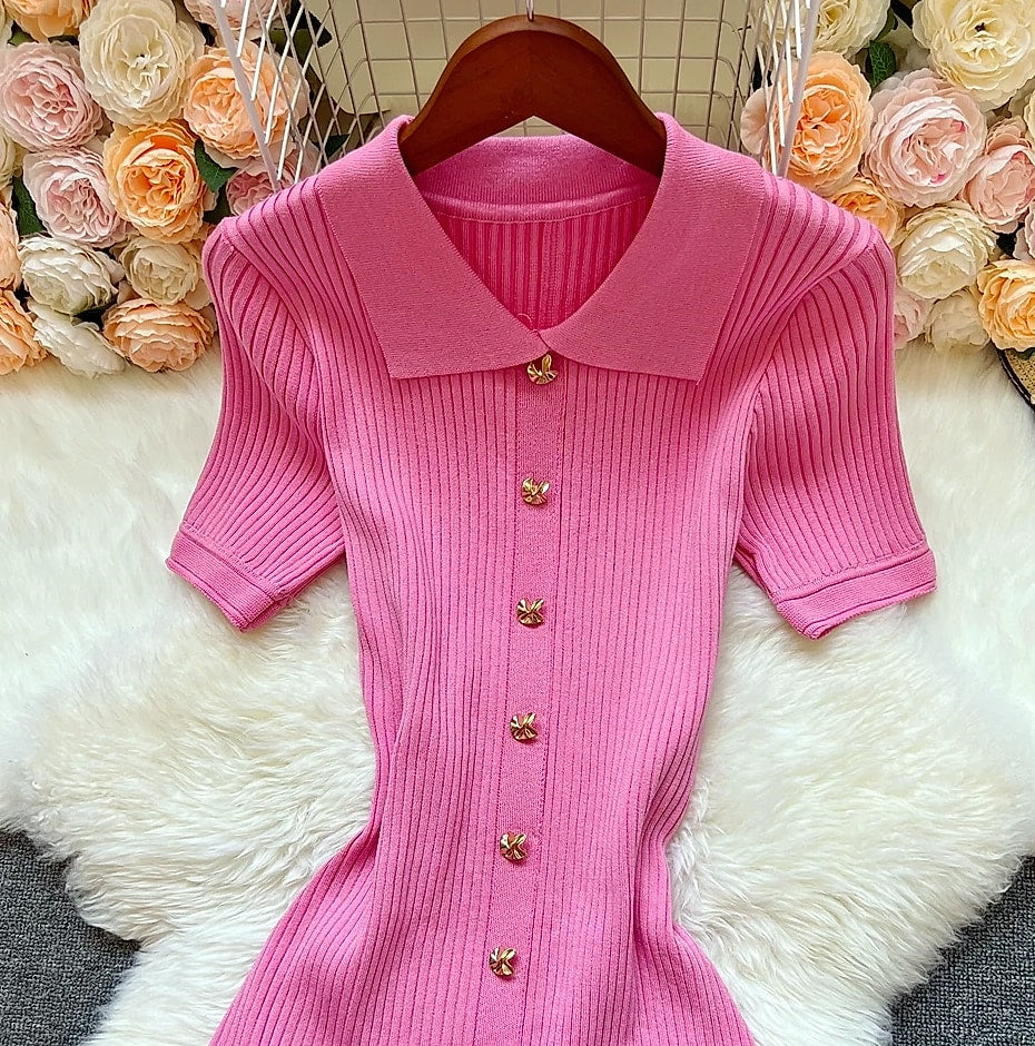 YUOOMUOO Patchwork Knit Long Dress Women Spring Summer