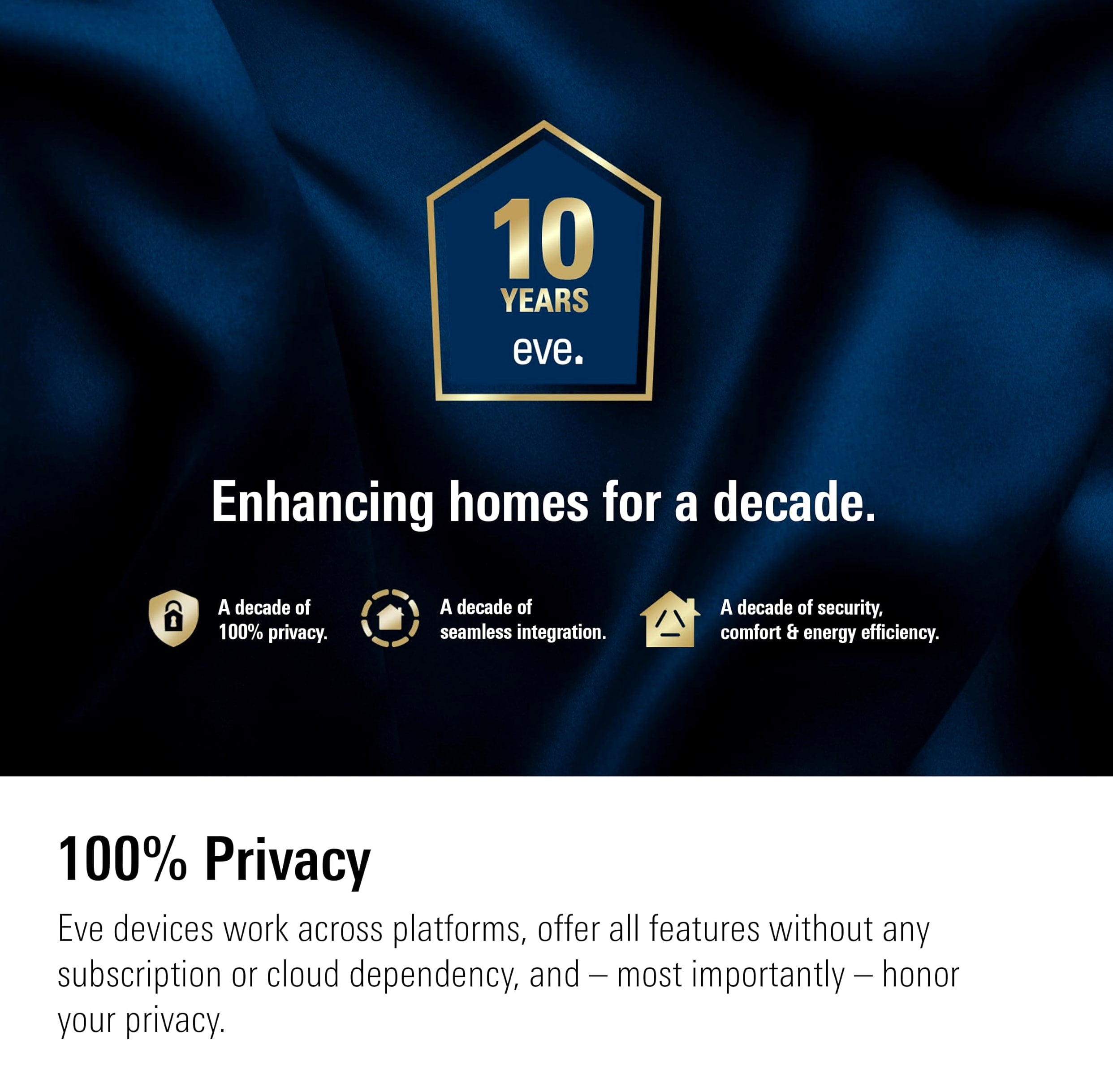 Eve Motion 3-Pack Smart Sensor Matter Thread WiFi