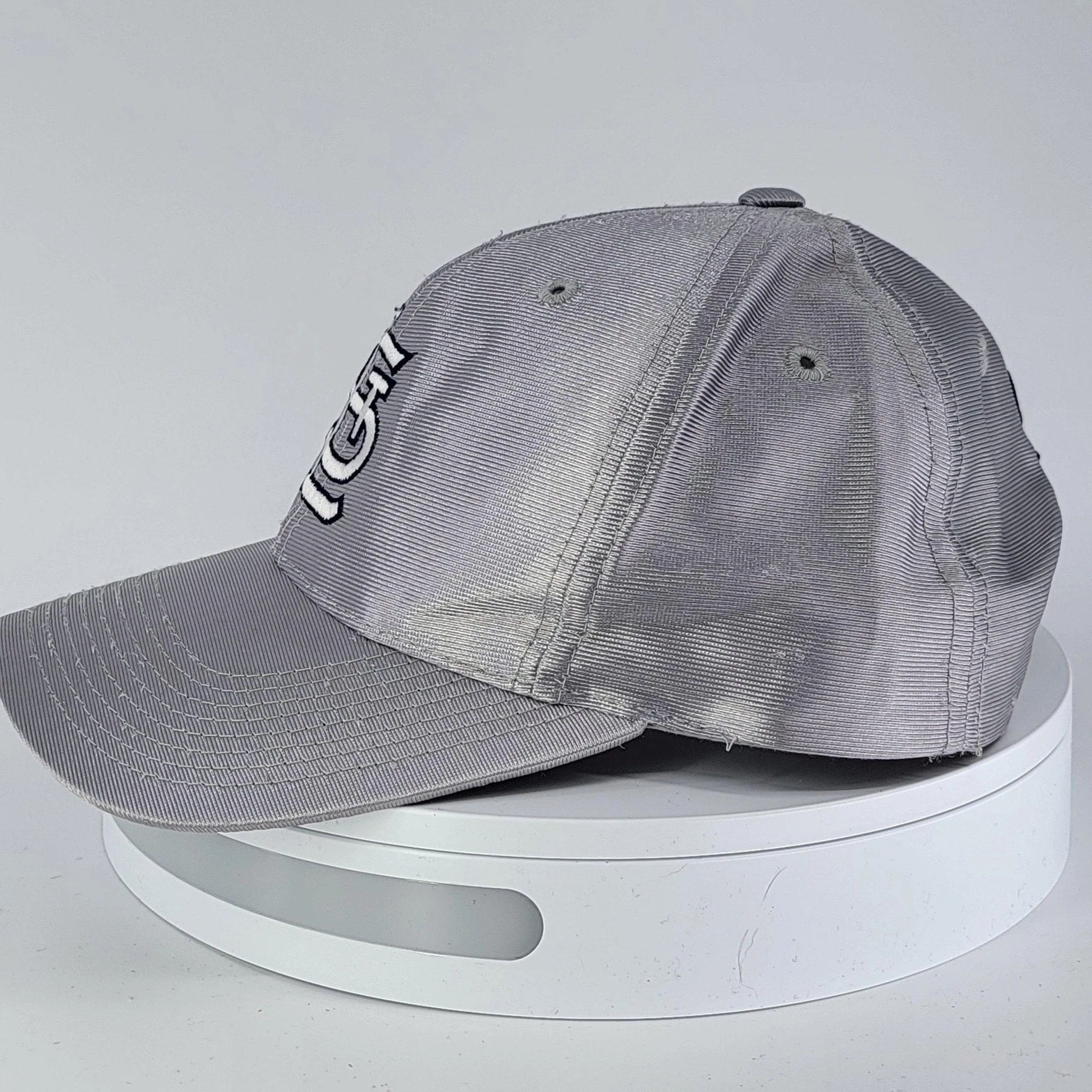 St. Louis Cardinals Turn Ahead The Clock Silver Snapback Hat Cap Century 21 VTG