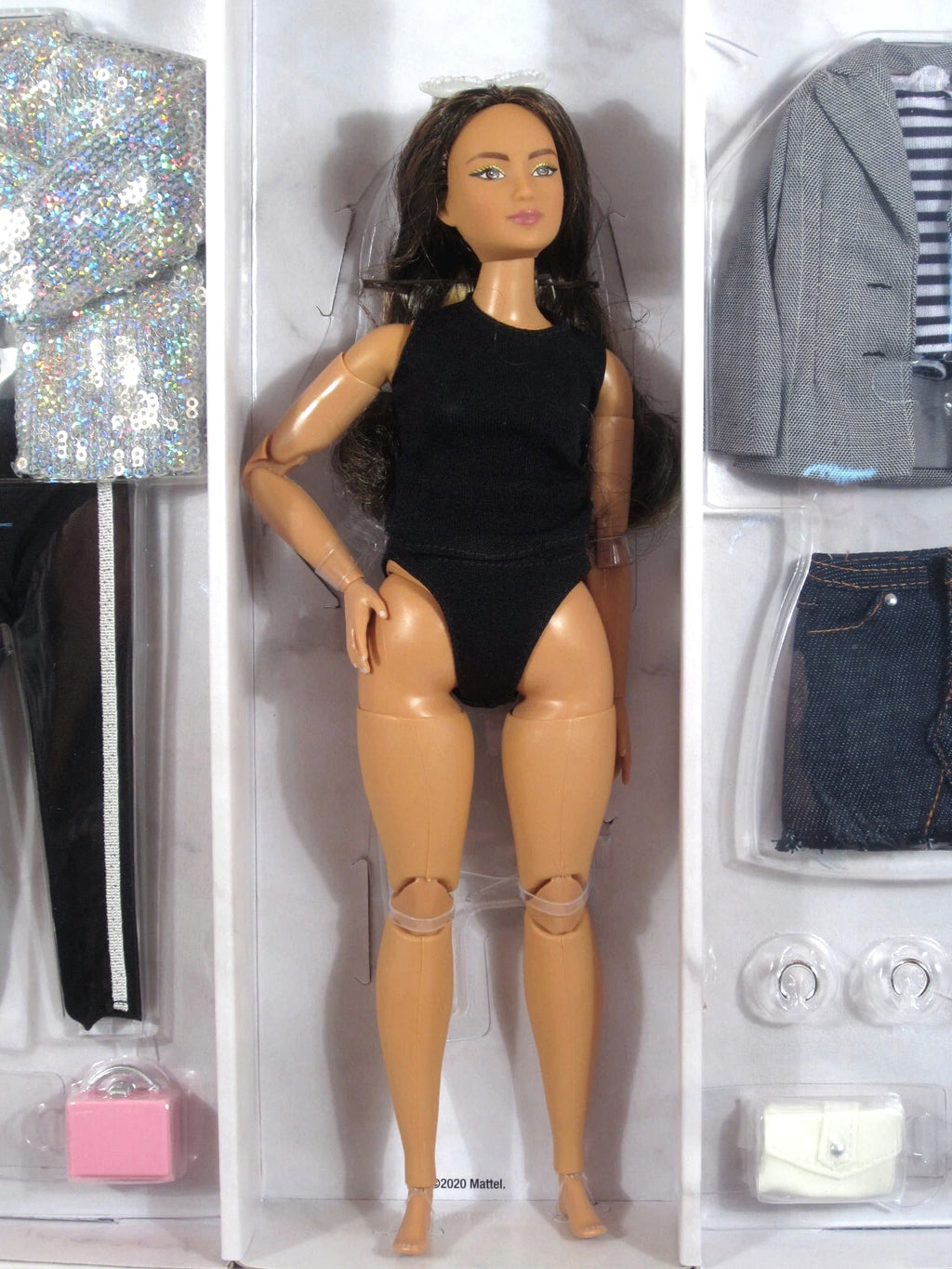Barbie Signature @BarbieStyle Fashion Doll Clothing Shoes with Accessories GTJ84