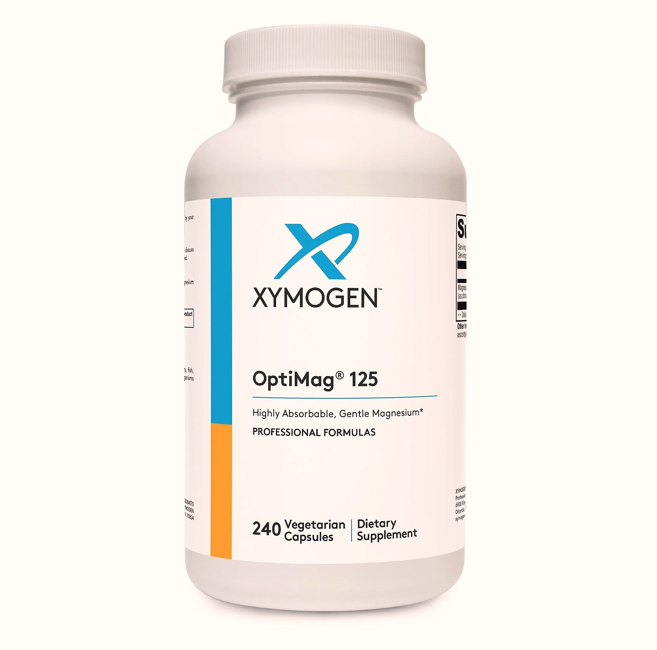 XYMOGEN OptiMag 125 Magnesium Glycinate & Malate Support