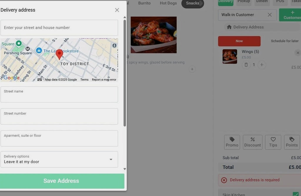 RESTAURANT SOFTWARE, FOOD SERVICE SOFTWARE, DELIVERY AND TAKEAWAY SOFTWARE, POS
