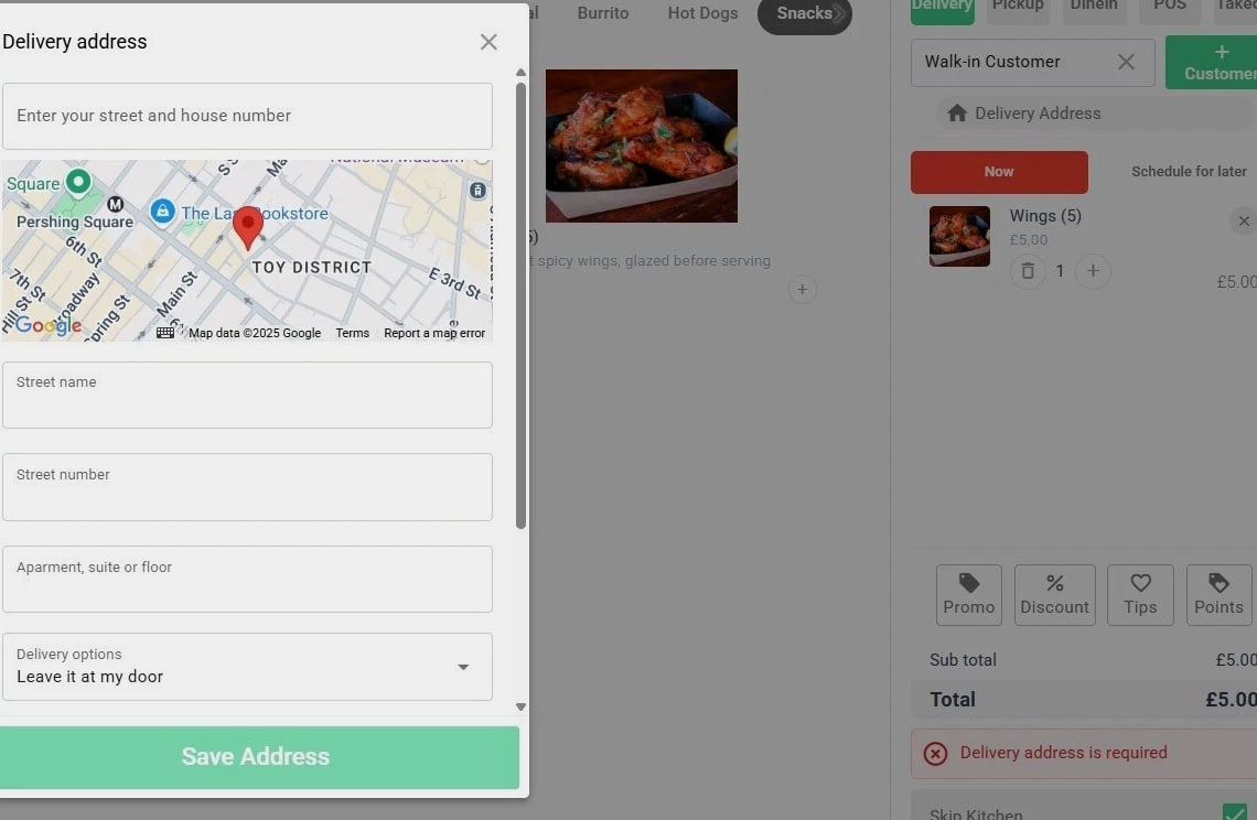 RESTAURANT SOFTWARE, FOOD SERVICE SOFTWARE, DELIVERY AND TAKEAWAY SOFTWARE, POS