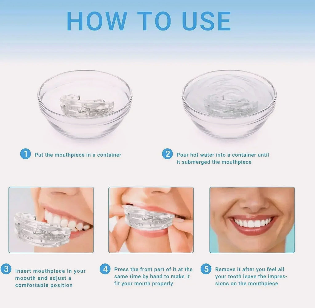 Adjustable Anti-Snoring Mouth Guard for Sleep Bruxism