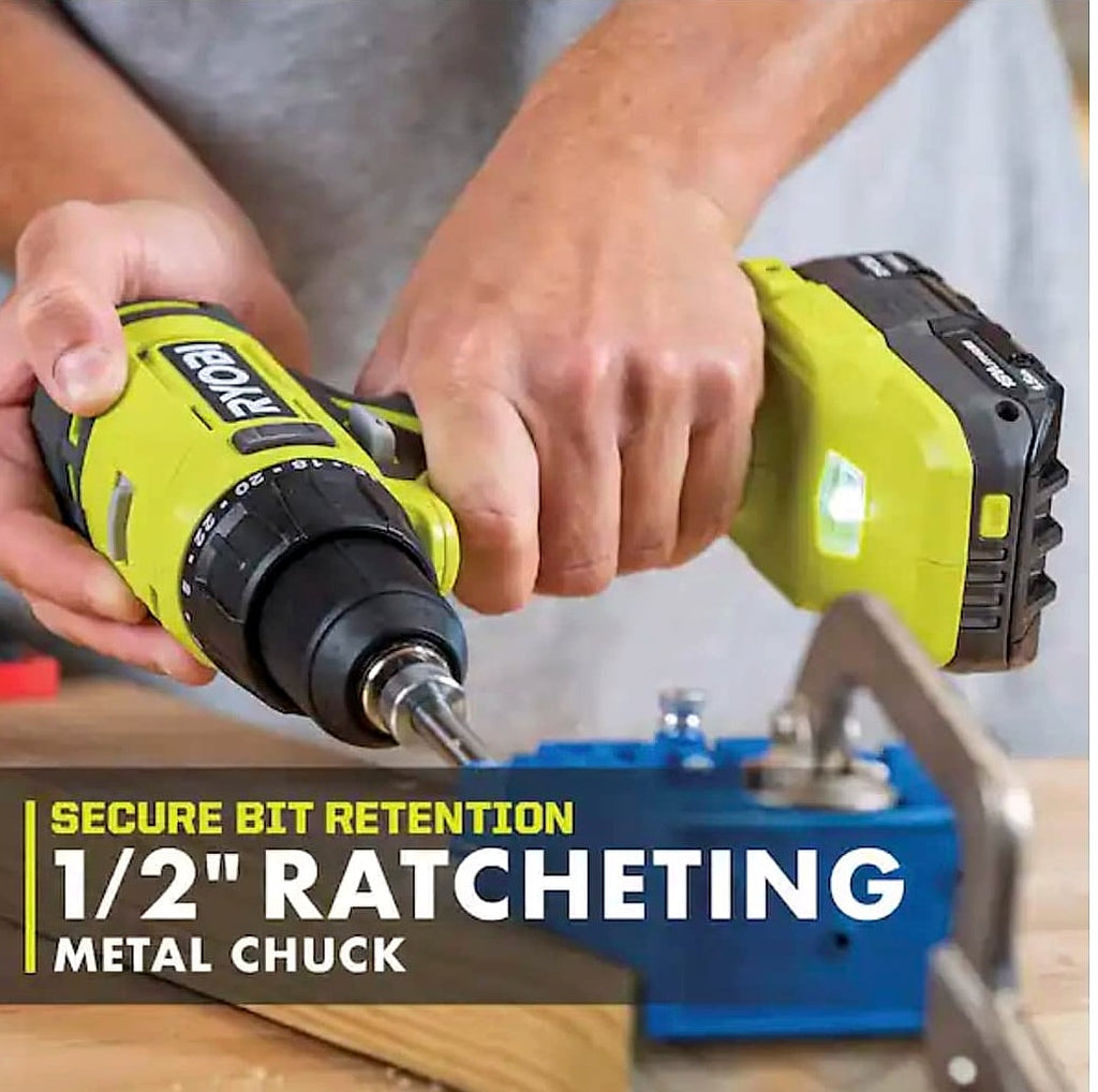 Ryobi ONE+ 18V Cordless 1/2in Drill Driver PCL206B