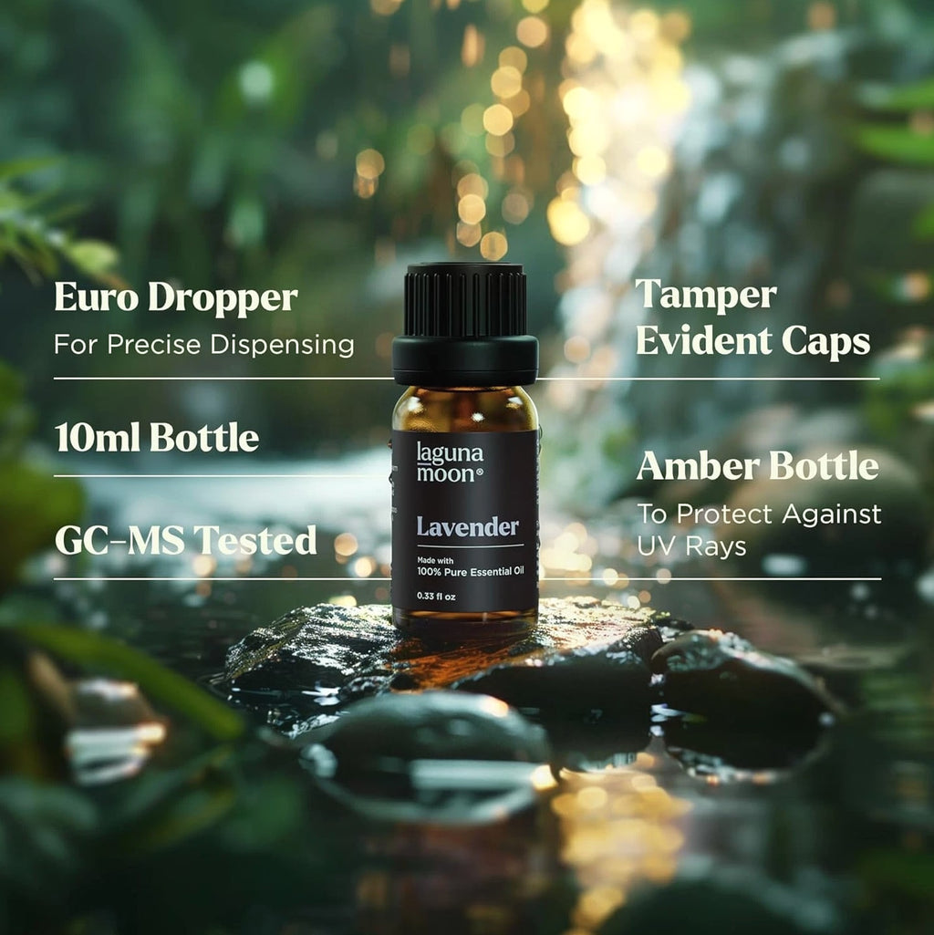 Essential Oils Aromatherapy Set - 6 Oils for Diffusers, Home Care, Candle Making