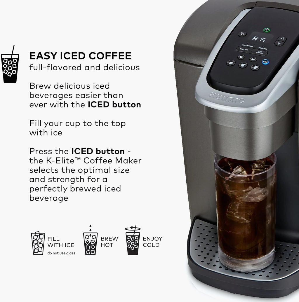 Keurig K-Elite Single Serve Coffee Maker with Strength Control