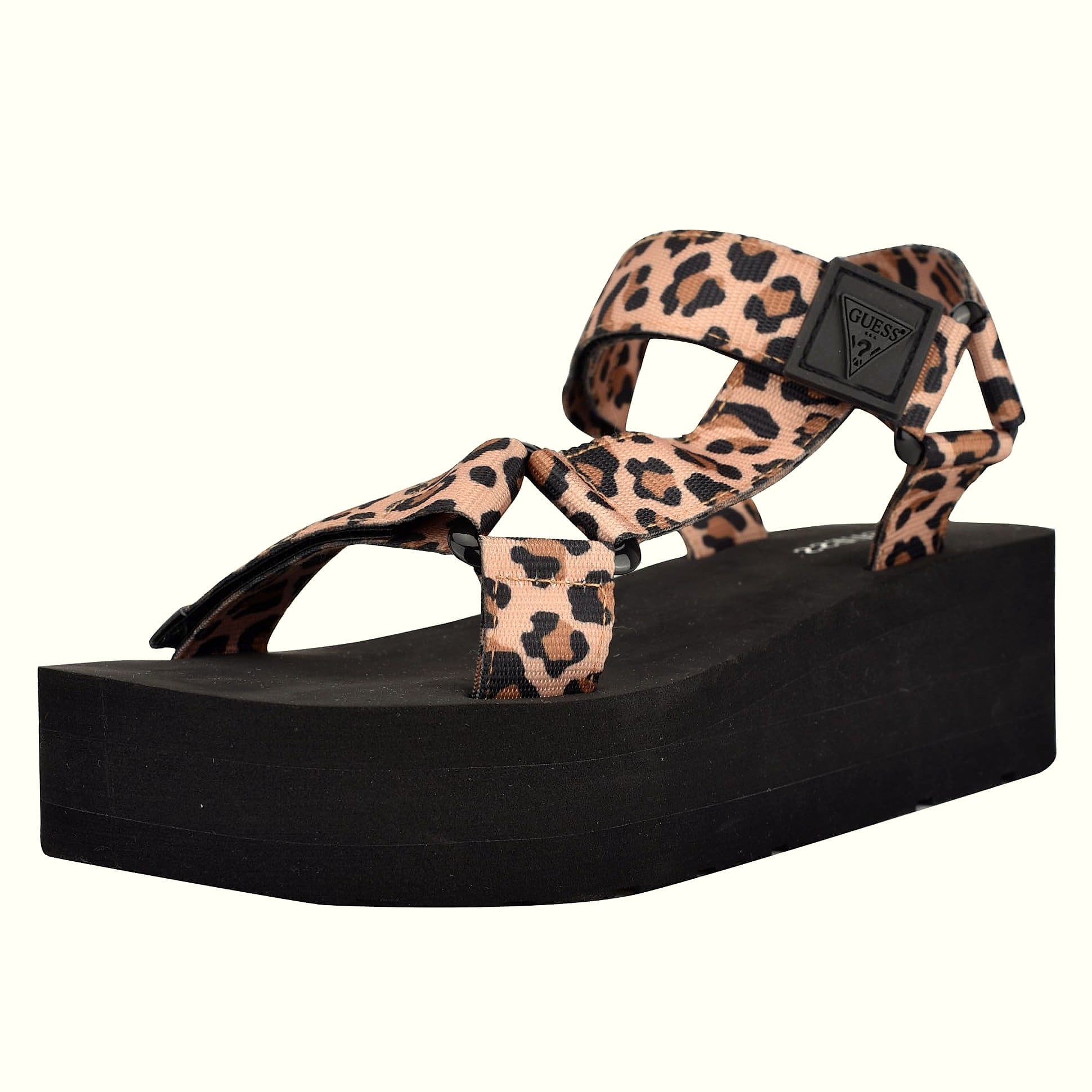 GUESS Avin Women's Platform Sandal with Logo Strap