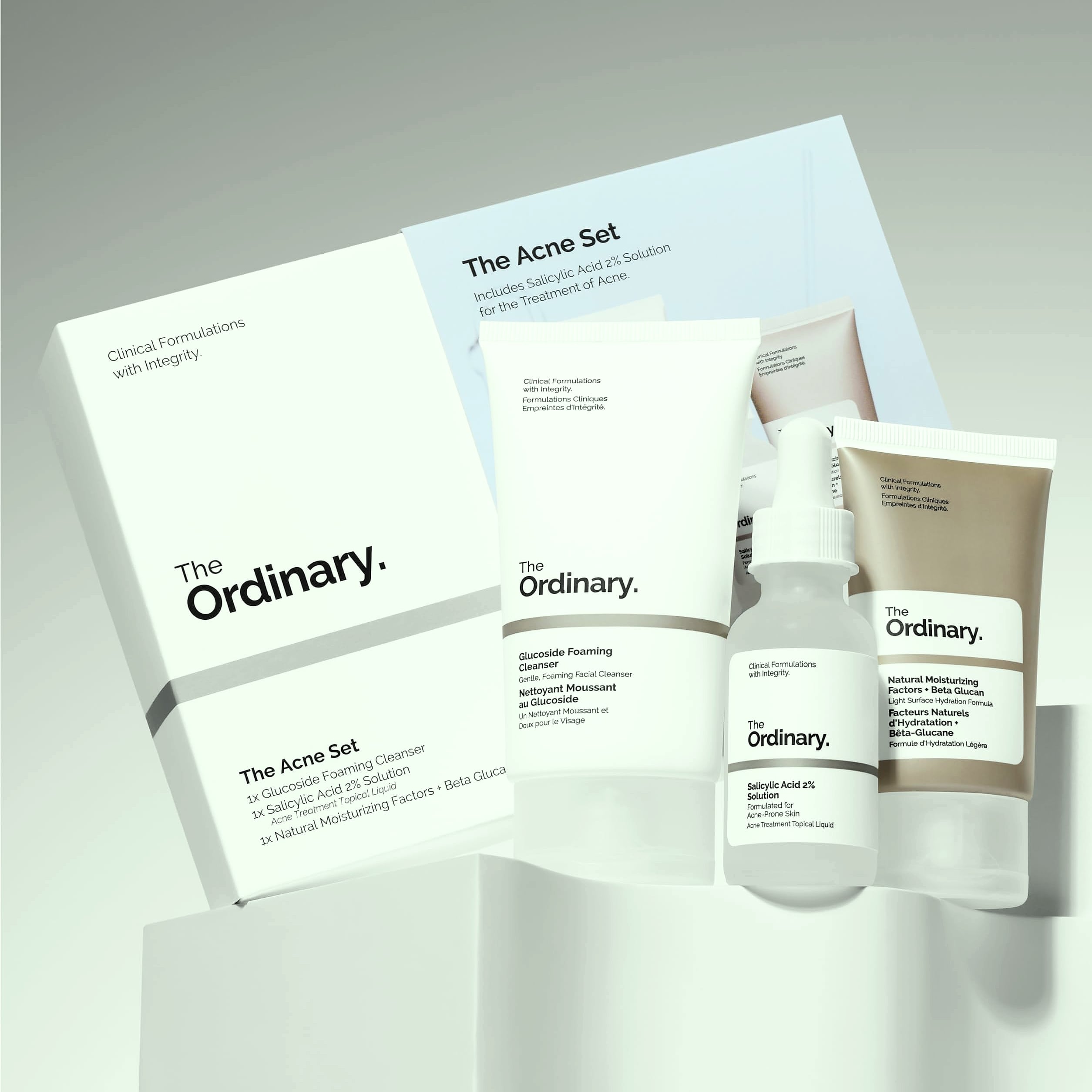 The Ordinary Acne Set with Salicylic Acid and Moisturizing Factors