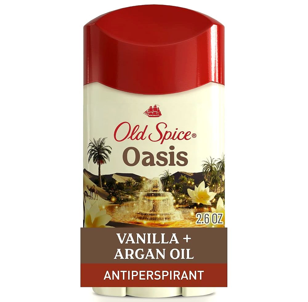 Old Spice Dry Feel Antiperspirant Deodorant, Oasis Vanilla
