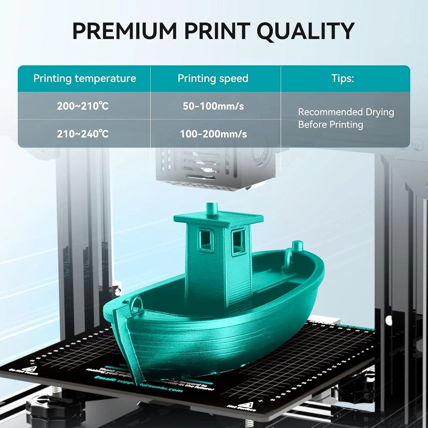 SUNLU 8-Roll PLA Filament 1.75mm Bundle, 250g Mini Spools, Tangle-Free, 8 Colors