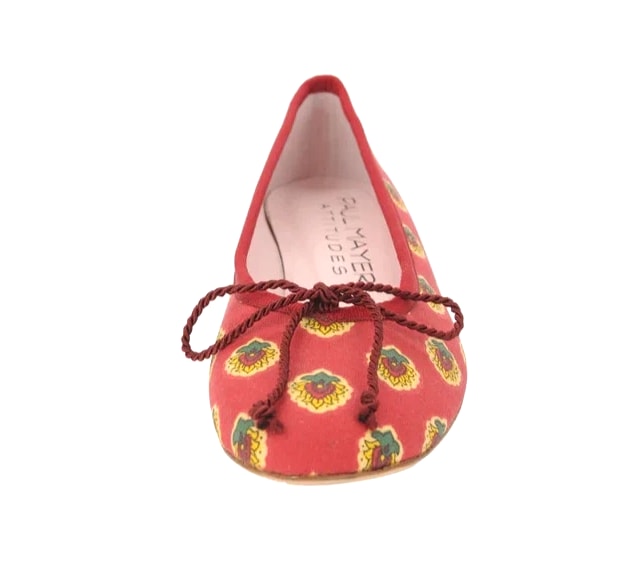 Paul Mayer Moods Novelty Print Ballet Flats Made in Spain Choose your Size