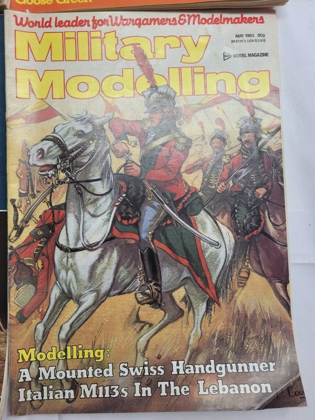 Vintage Military Modelling Magazines 1983 Collection for Wargamers & Model Maker