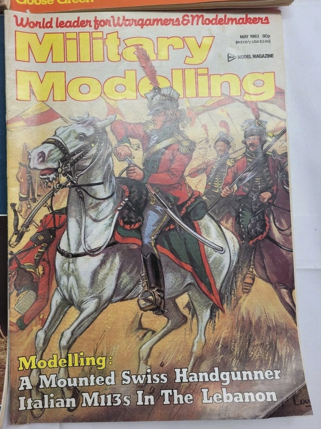 Vintage Military Modelling Magazines 1983 Collection for Wargamers & Model Maker