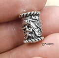 Nostalgia Viking Rune Bear Paw Beard Bead Charm Pendant