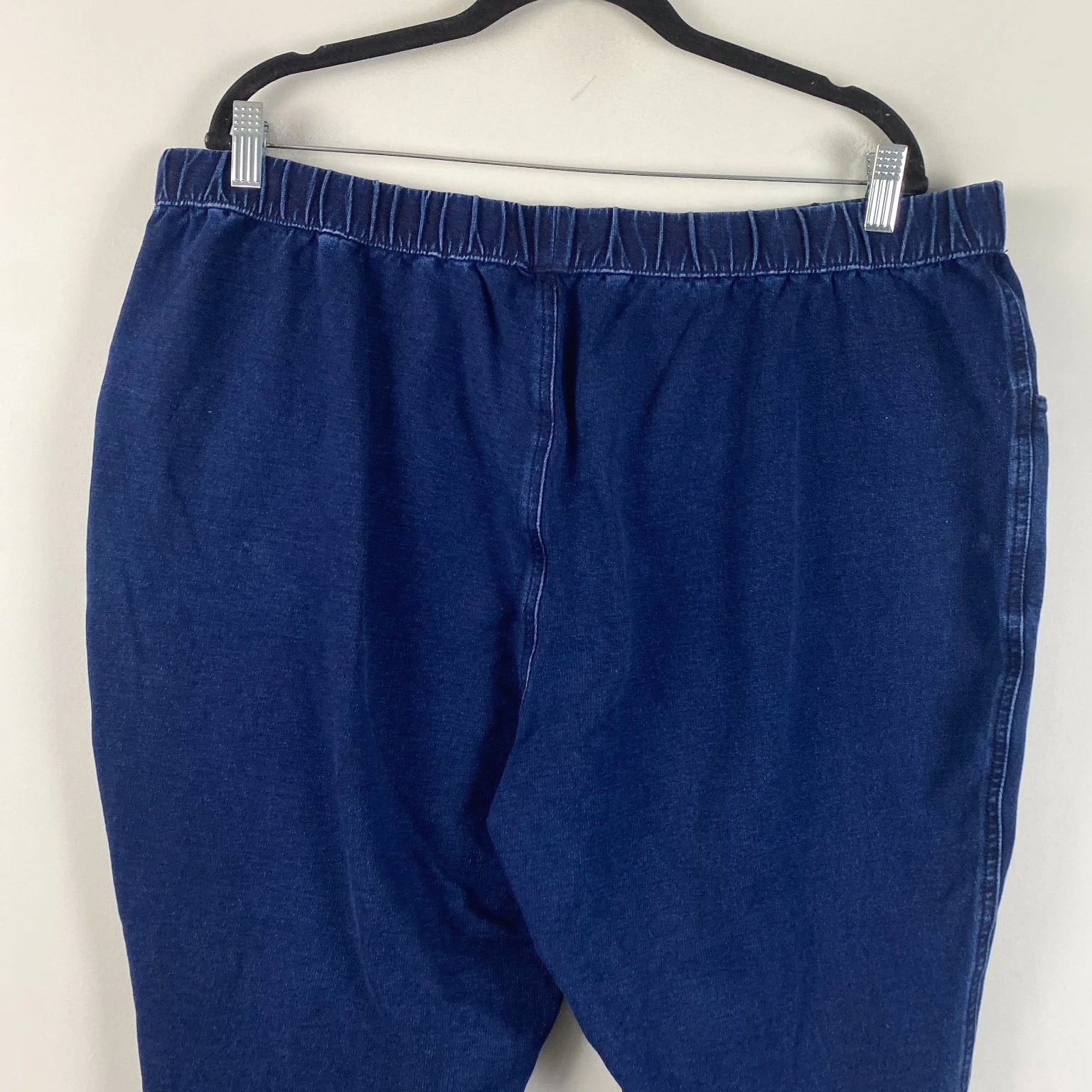 Quacker Factory DreamJeannes Pull-On Leggings w/ Pockets Jeggings XL Jeans