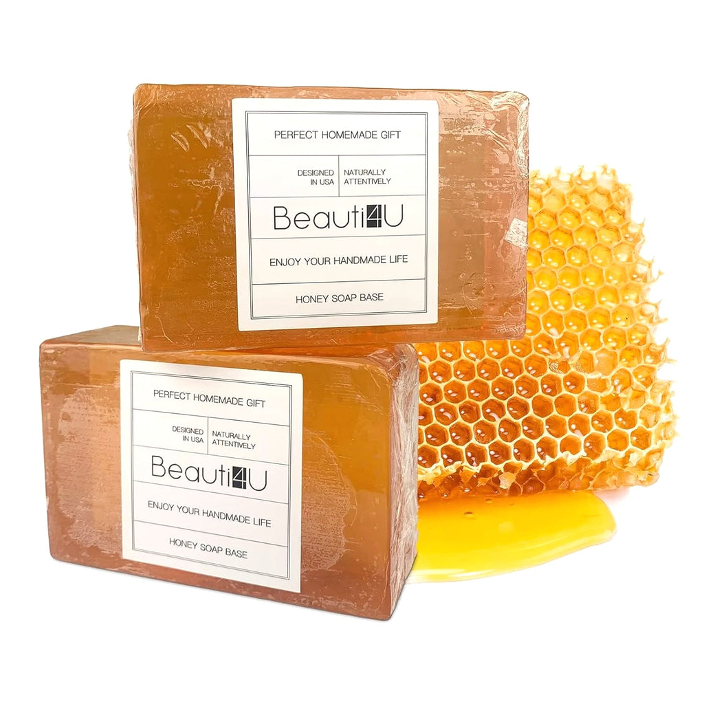 2LB Honey Soap Base - Soap Making Supplies - Melt and Pour Soap Base