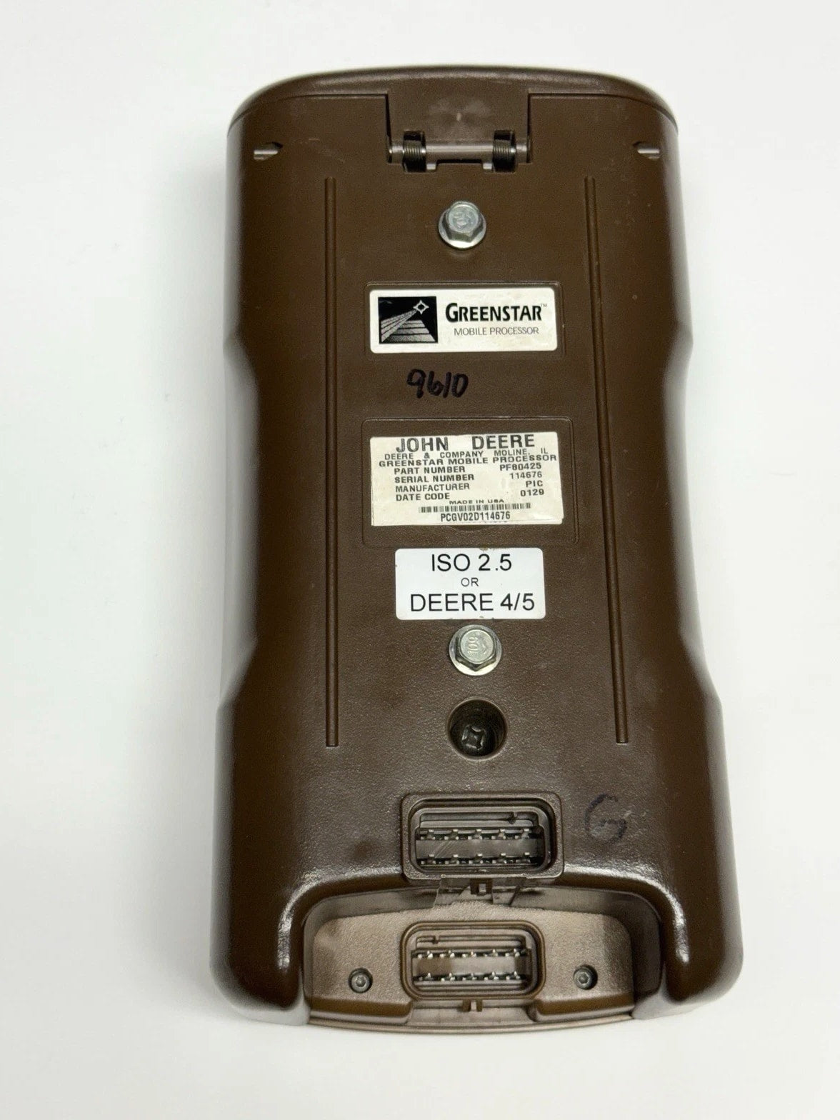John Deere Greenstar Mobile Processor PF80425 Brown Box
