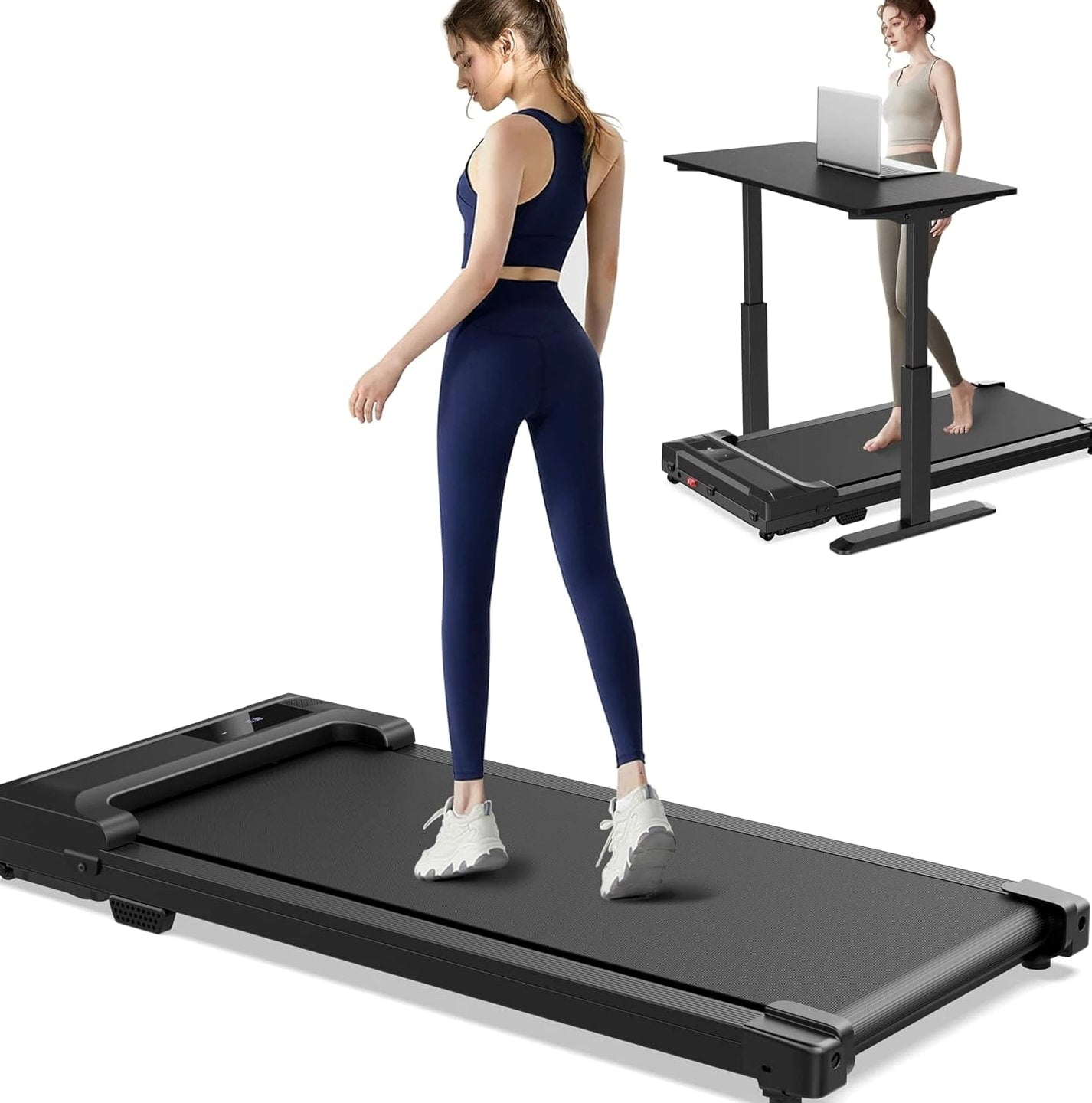 Walking Pad Treadmill Under Desk Portable Compact Running Machine